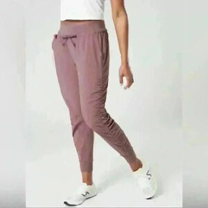 Athleta Mauve Track Pants